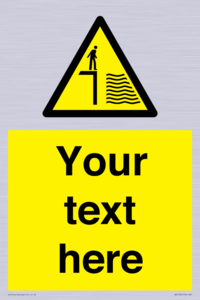 Custom Deep Water Sign